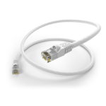 UNC PC5E-08F-WHT-S networking cable White 94.5" (2.4 m) Cat5e