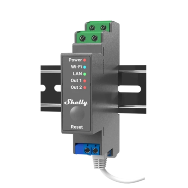 EU Product -  Hutschiene""Pro 2"" Relais max 2 Phasen WLAN LAN