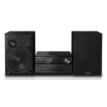 Panasonic SC-PMX92 Home audio-minisysteem 120 W Zwart