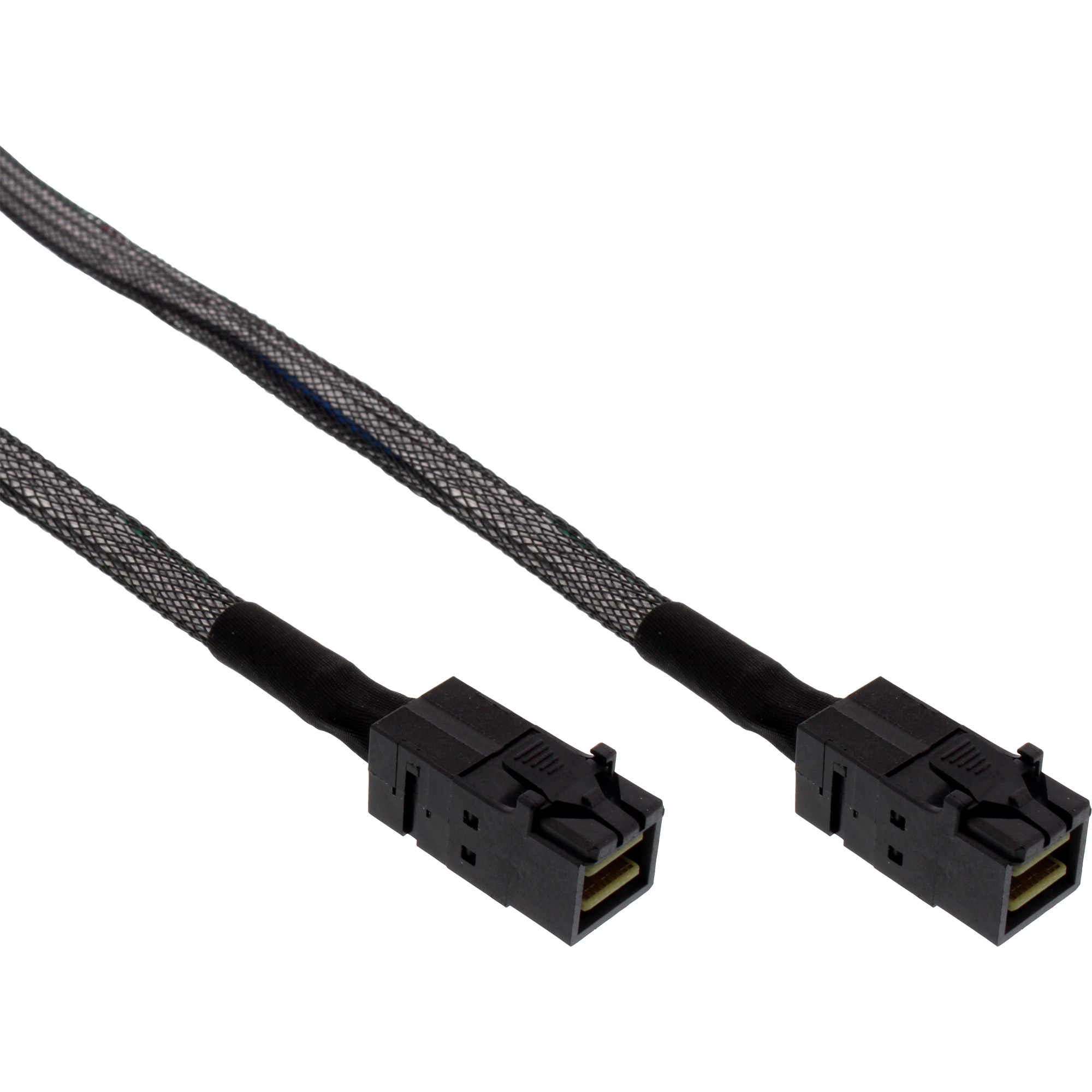 InLine Mini SAS HD Cable SFF8643 to SFF8643 with Sideband 0.5m, 10 in