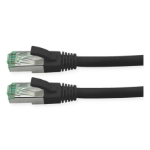 ROLINE Recycled Material 21.45.3275 networking cable Black 0.3 m Cat6a S/FTP (S-STP)