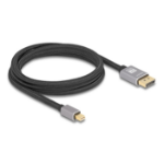 DeLOCK Mini DisplayPort - DisplayPort Kabel 2 m Grijs