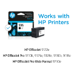 HP 936 Black Original Ink Cartridge