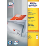 Avery General Usage Labels, White, 70 x 67,7 mm