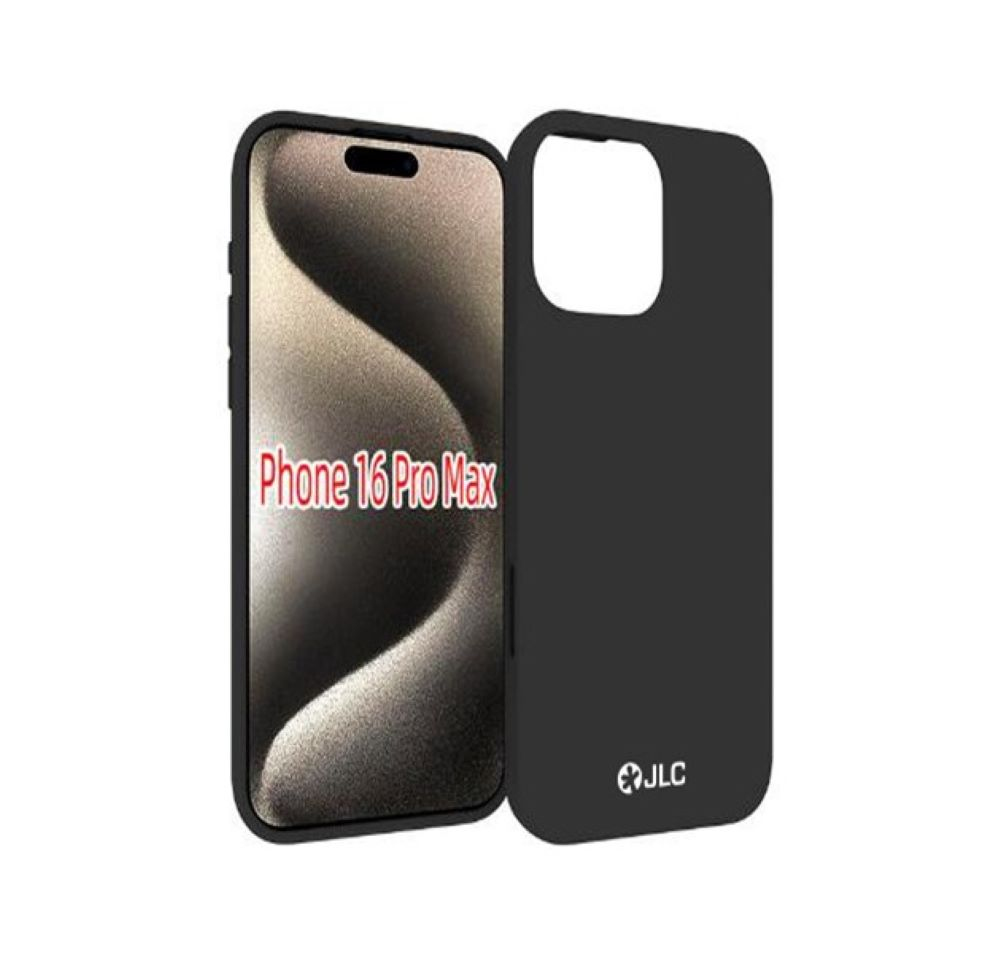 iPhone 16 Plus JLC Matte Silicone Black thumbnail