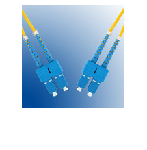 Image of Microconnect SC/PC-SC/PC, 0.5m, 9/125 fibre optic cable OS2 Yellow
