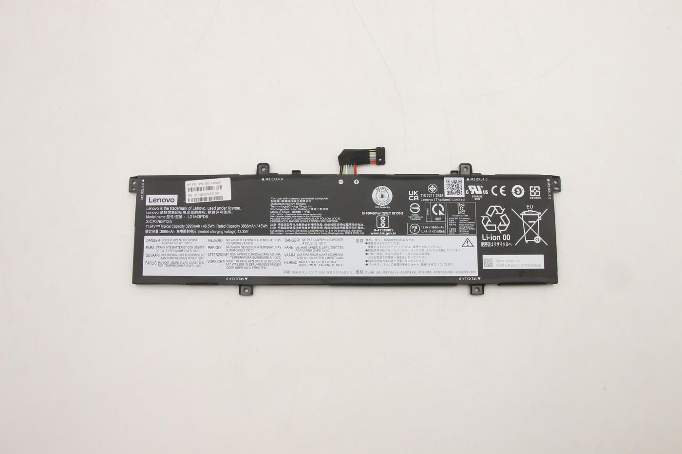 Lenovo Fru 3Cell 46.5Wh11.64v