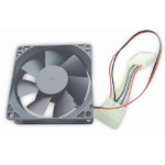 Gembird FANCASE-4 computer cooling system Computer case Fan 8 cm Grey