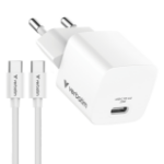Verbatim Mini GaN Charger 20W Bundle with USB-C cable