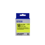 Epson Fluorescent Tape - LK-5YBF Fluor Blk/Yell 18/9