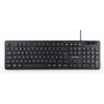 Gembird KB-MCH-04 keyboard USB QWERTY US English Black