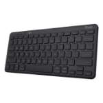 Trust Lyra toetsenbord Universeel RF-draadloos + Bluetooth AZERTY Belgisch Zwart