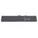 LMP KB-1243 toetsenbord Universeel USB Amerikaans Engels Grijs