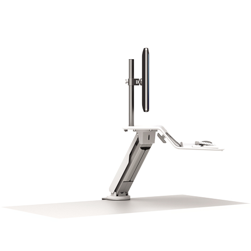 Fellowes Lotus RT Sit-Stand Workstation  Single White