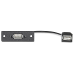 Extron 70-455-12 socket-outlet USB A Black