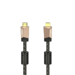 Hama 00205025 HDMI cable 1.5 m HDMI Type A (Standard) Bronze