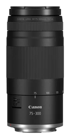 Canon RF 75-300mm F4-5.6 Cropped frame(APS-C) camera Zoom lens Black
