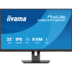 iiyama ProLite XUB3297QSNP-B1 computer monitor 81,3 cm (32") 2560 x 1440 Pixels 4K Ultra HD LED Zwart