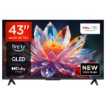 TCL T6C -UK 43 inch QLED 4K HDR 10+ Dolby Vision & Atmos Smart Fire TV