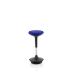 Dynamic KCUP1553 saddle chair Padded seat Blue Fabric Black 1 pc(s)