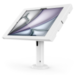 Compulocks iPad Air M2 13" (2024), Apex Enclosure Tilting Stand 8" - White