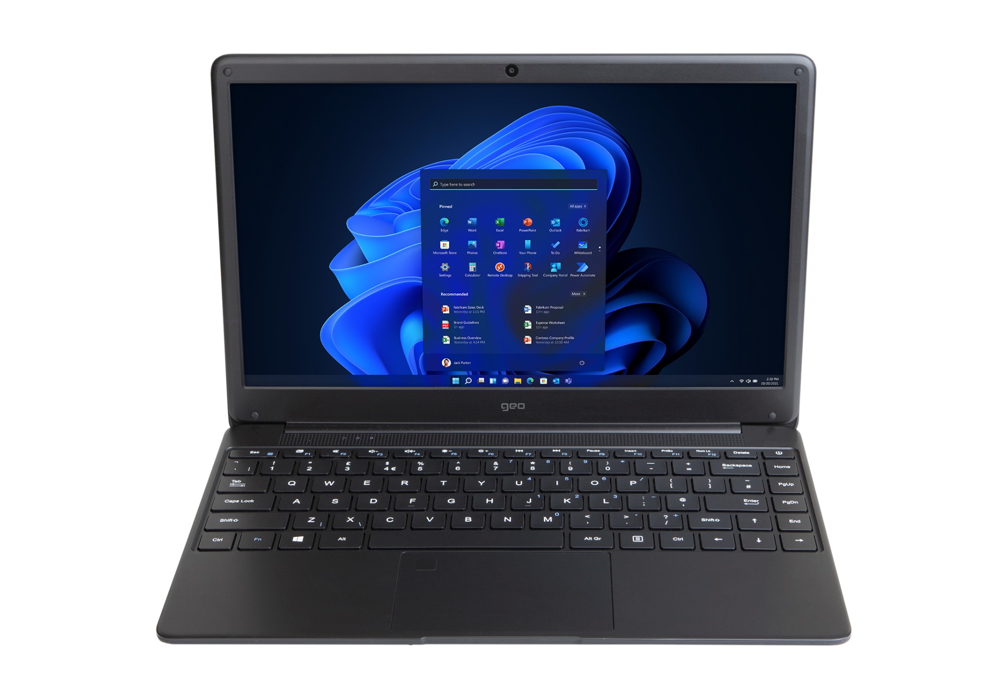 Geo Computers Infinity GeoBook 340 14-inch Business Laptop Intel Core-i3, 8GB RAM, 256GB SSD