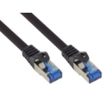 Alcasa 8060-SF100S netwerkkabel Zwart 10 m Cat6a S/FTP (S-STP)