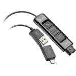 POLY DA85 USB to QD Black Adapter TAA
