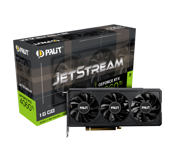 Palit NE6406T019T1-1061J graphics card NVIDIA GeForce RTX 4060 Ti 16 GB GDDR6