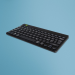 R-Go Tools Ergonomische Tastatur R-Go Compact Break, kompakte Tastatur mit Pausensoftware, QWERTY (NORDIC), Bluetooth, Schwarz