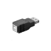 Microconnect USB A/USB B Negro