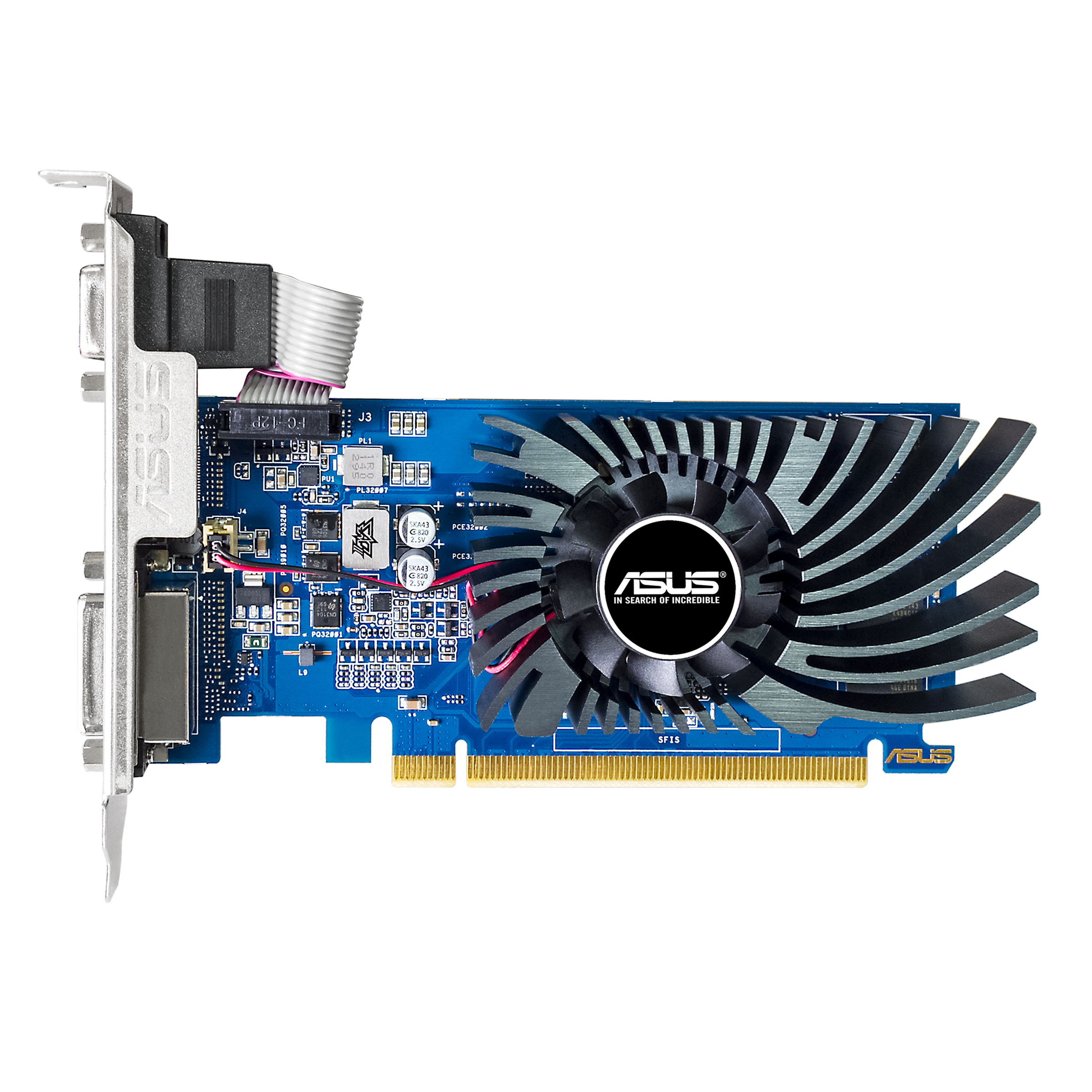 Image of ASUS GT730-2GD3-BRK-EVO NVIDIA GeForce GT 730 2 GB GDDR3