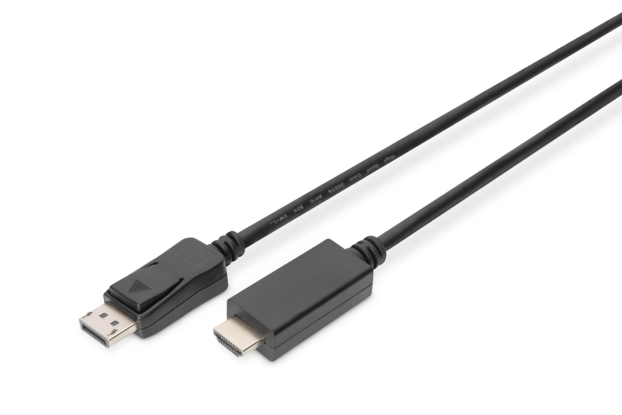 Image of Digitus DisplayPort Adapter Cable, DP - HDMI type A