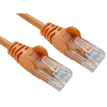 Cables Direct 1m Economy 10/100 Networking Cable - Orange