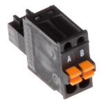 Axis 5505-261 wire connector A 2-pin 2.5 Grey
