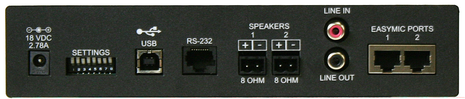 Vaddio 999-8530-001 ljud- och bildbrygga för telekonferens Nätverksansluten (Ethernet) Svart