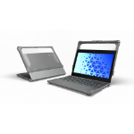 MAXCases EXTREME SHELL-F3 SLIDE CASE FOR LENOVO 100E G4 CHROMEBOOK 11 (VER 83G8 & 83G9 ON 11" Cover Gray, Transparent