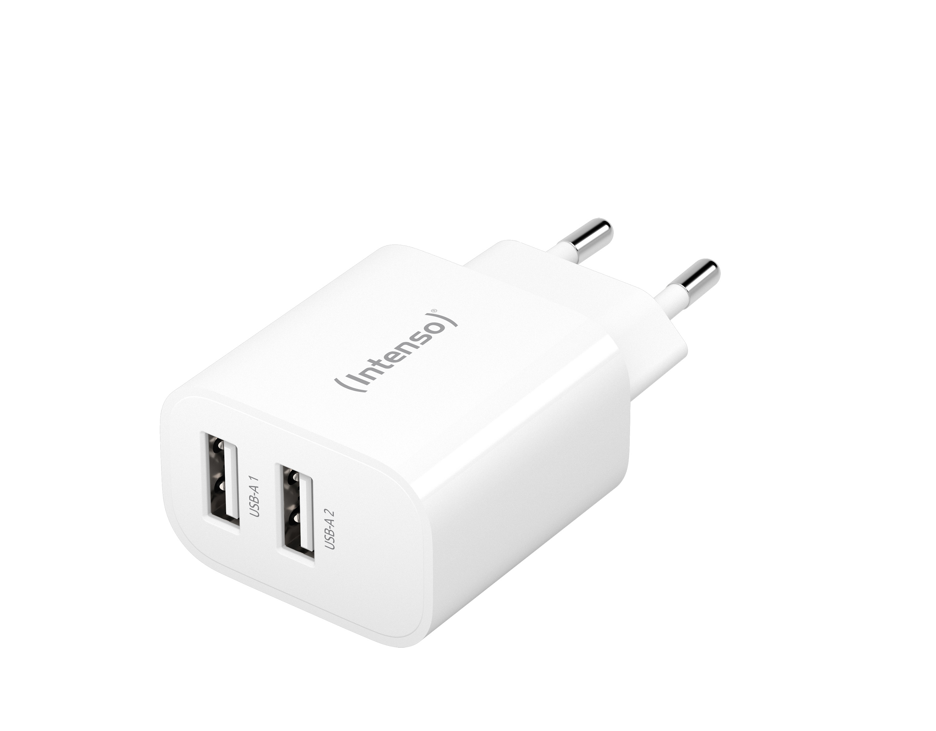 Image of Intenso POWER ADAPTER 2XUSB-A/7802412 Universal White AC Indoor
