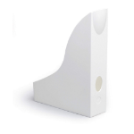 Durable Magazine Rack BASIC White