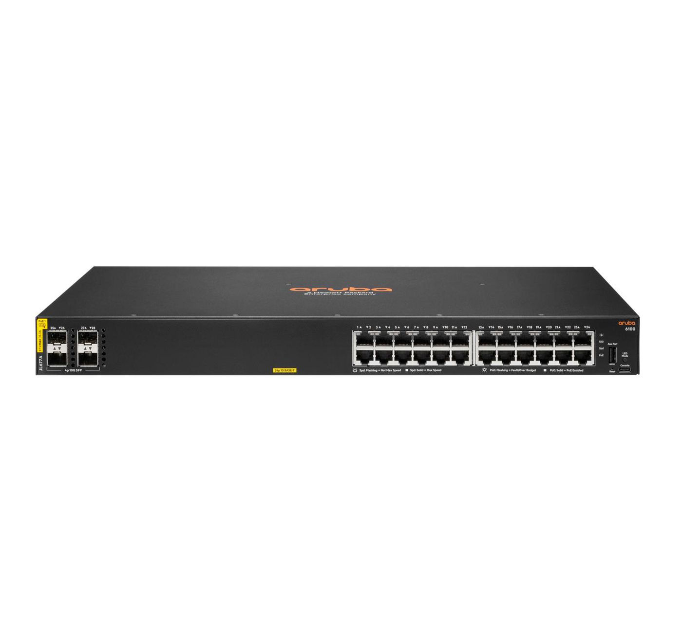 HPE Aruba 6100 24G CL4 PoE 4SFP+