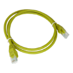 Alantec KKU5ZOL0.25 networking cable Yellow 0.25 m Cat5e U/UTP (UTP)