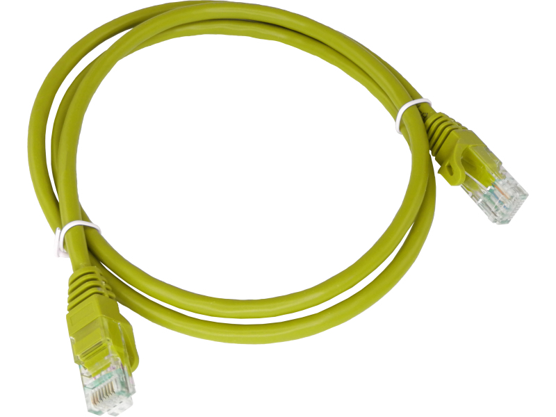 Alantec KKU5ZOL0.25 networking cable Yellow 0.25 m Cat5e U/UTP (UTP)
