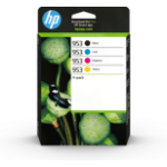 HP 6ZC69AE#301/953 Ink cartridge multi pack Bk,C,M,Y Blister Multi-Tag 20ml + 3x9ml Pack=4 for HP OfficeJet Pro 7700/8210/8710