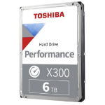 Toshiba HDWR760XZSTA internal hard drive 6 TB 7200 RPM 3.5" Serial ATA III