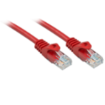 Lindy Rj45/Rj45 Cat6 0.3m networking cable Red U/UTP (UTP)