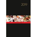MILFORD DIARY 2019 MILFORD A4 TABLE BOOKING BLACK ( EACH )