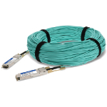 AddOn Networks QSFP-100GB-AOC100M-FT-AO InfiniBand/fibre optic cable 100 m QSFP28 AOC Aqua colour