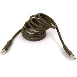 Rose USB A - USB B. 3 ft USB cable 0.91 m USB 2.0 Black