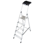 Krause 126535 ladder Uitschuifladder Aluminium, Zwart