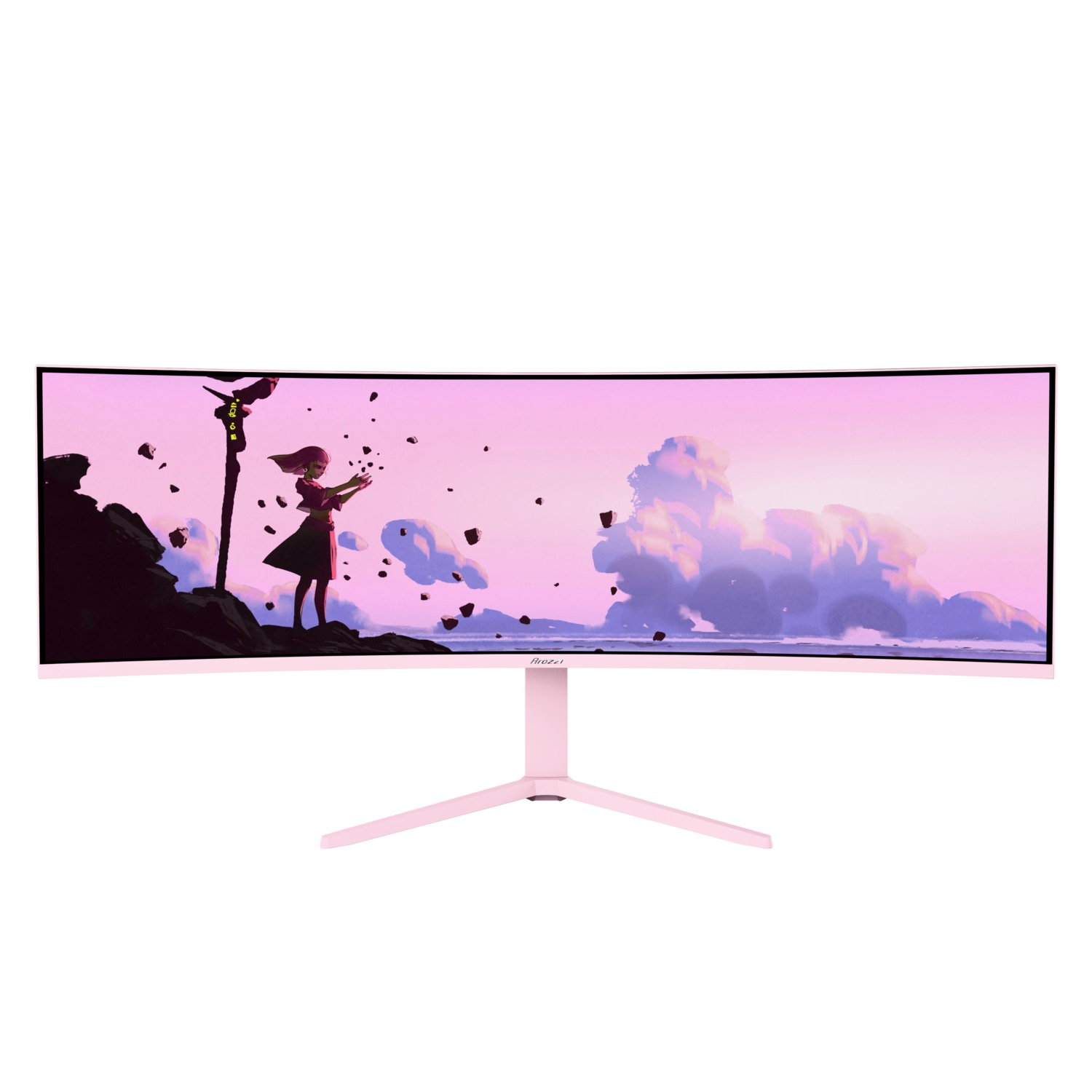 Arozzi Nova 49â€ Curved computer monitor 124.5 cm (49") 5120 x 1440 pixels Dual QHD LED Pink